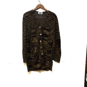 SALE 3 FOR 15  Carol Horn Multi Color Cardigan